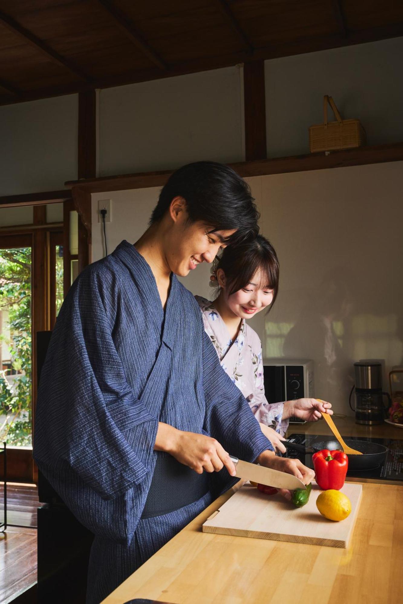 温泉付きの一軒家を借りよう Villa Beppu Buitenkant foto