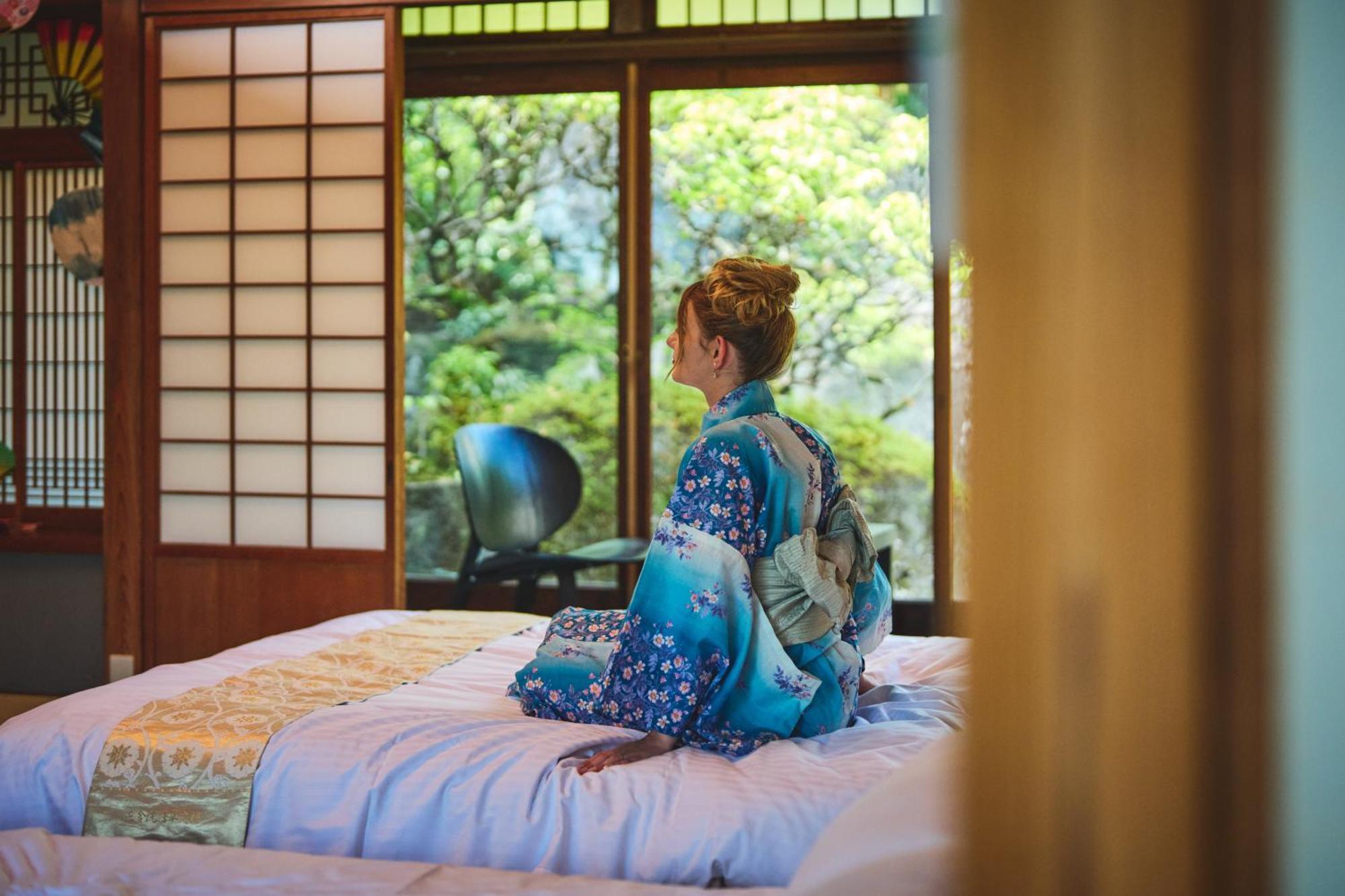 温泉付きの一軒家を借りよう Villa Beppu Buitenkant foto